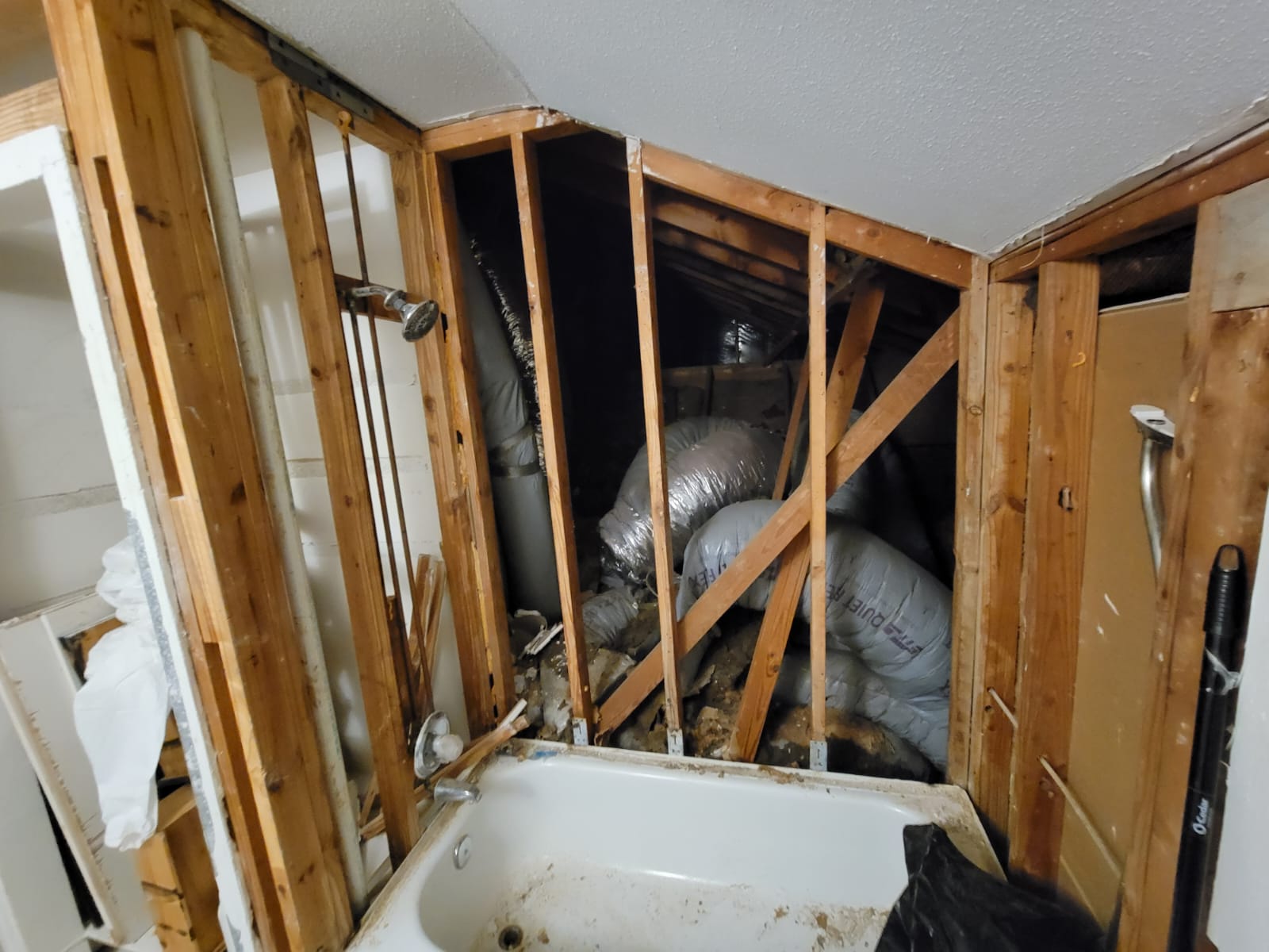 Mold Remediation after Deteriorated Wax Ring Caused Mold in Houston, TX