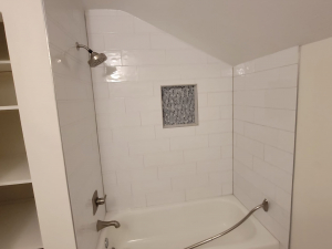 Finished Bathroom after Deteriorated Wax Ring Caused Mold in Houston, TX