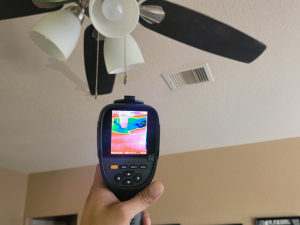 After an AC leak, we extracted all the water and moisture to dry out the property,‍ ran air movers and scrubbers, set containments as well as removed the damaged carpet and drywall