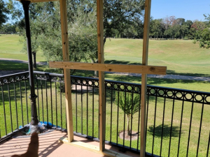 This mold job began as an upstairs patio leak. We investigated, demoed, remediated the mold and passed with flying colors.