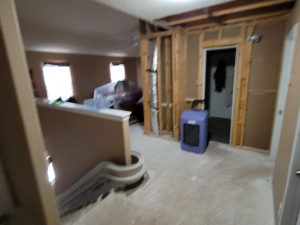 After an AC leak, we extracted all the water and moisture to dry out the property,‍ ran air movers and scrubbers, set containments as well as removed the damaged carpet and drywall