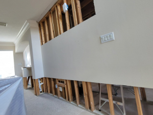 Water Damage Restoration of Upstairs Bathroom Leak in Houston, TX