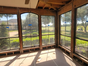 This mold job began as an upstairs patio leak. We investigated, demoed, remediated the mold and passed with flying colors.