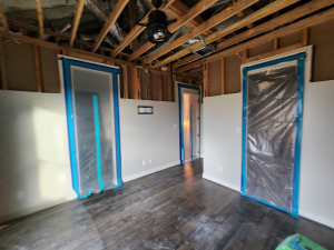 Category 3 water damage restoration and mold remediation. 